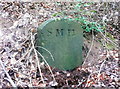 Boundary stone for the former St Michael and All Angels