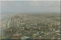 SD3036 : Looking North from Blackpool Tower by Mark Anderson