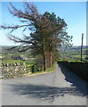 Lane to Crag View Farm off Bingley Road, Cullingworth