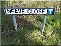 Neave Close sign