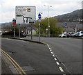 Directions sign at a Treforest junction