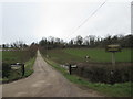 Track towards Huddleston Grange