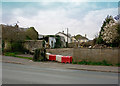 The remains of Victoria Cottage on Bickington Road