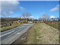 NY1536 : Junction, A595 and a road to Blindcrake by Christine Johnstone