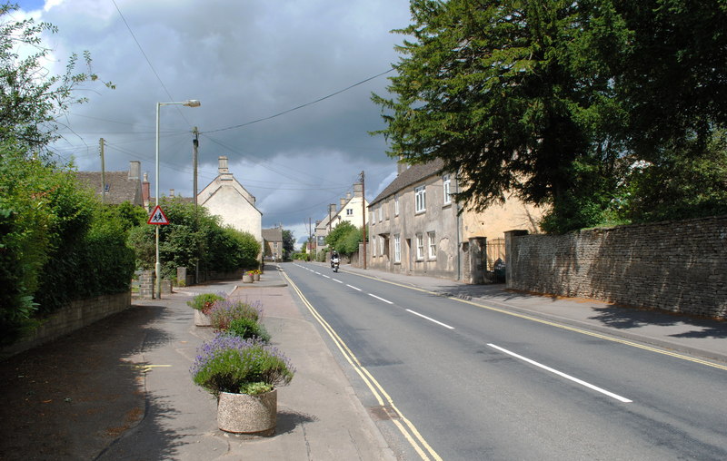 The Street, Didmarton, Gloucestershire... © Ray Bird :: Geograph ...