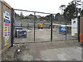 Gate to building site, 69, Seabrook Road