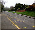 Bus stop near Coed-y-Canddo Road, New Inn