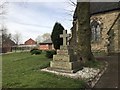 SJ8146 : Cadman memorial, St Luke's churchyard, Silverdale by Jonathan Hutchins