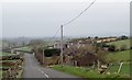 The A25 descending between The Square and Cabra