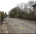 Bus stop alongside The Highway, New Inn