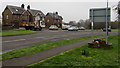 Houses at the southern edge of Lower New Inn