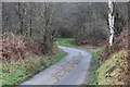 Road at northern edge of Eglwysilan Common