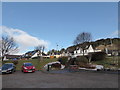 Picnic bench in Kilmallie Community Centre Car Park