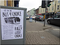 H4572 : Rally poster, Omagh by Kenneth  Allen