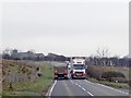 HGVs on the B8 (Newry Road) near the Cross Road junction