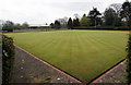 Bowling green in Bathurst Park, Lydney