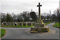 War memorial in Peel Green Cemetery