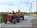 Old tractor on Marsh Lane, Longton