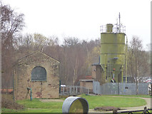 SE2416 : National Coal Mining Museum - lime silo by Stephen Craven