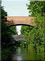 Canal bridges east of Newbold on Avon  in Warwickshire