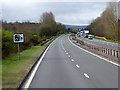 NN9714 : Southbound A9 near to Aberuthven by David Dixon