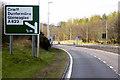 Southbound A9 near Gleneagles