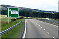 A9 near Blackford