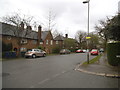 Addison Way at the junction of Erskine Hill