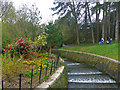 The Cascade in Roath Park, Cardiff