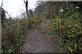 SX8157 : Barrier, National Network Cycle Route 28 by N Chadwick