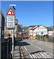 Bilingual road sign, Bethesda Street, Swansea