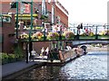 Footbridge over Birmingham Canal Main Line, outside the International Convention Centre