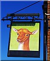 The former Hinds Head (2) - sign, Witney Road, Kingston Bagpuize, Oxon