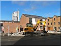 Building work on Grosvenor Street