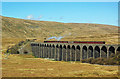 SD7579 : "British India Line" on Ribblehead Viaduct by Mary and Angus Hogg