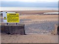 SD3147 : Access to the beach by Rossall Scar by Steve Daniels