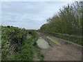 Muddy track near Chesterton Farm