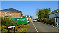 Looking from Butts Road into The Cobbetts