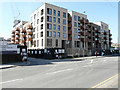 Apartments under construction, Leyton Road