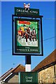 The Waggon & Horses (2) - sign, Faringdon Road, Southmoor, Oxon