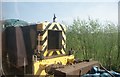 View of another Class 03 shunter in the siding at North Weald station