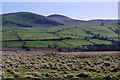 SH8728 : View east from a flat section of the Aran Benllyn path by Andrew Hill
