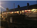 The Sloop Inn by night