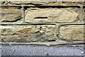 Benchmark on Mill Cottage, #67 Lane End