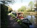 "Iris Kate" narrowboat on Grand Union Canal