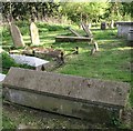 Old graves in Holy Trinity churchyard