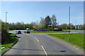 Roundabout on A264