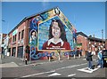 Belfast, mural 8)