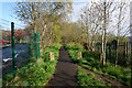 Public footpath towards Blacker Road, Huddersfield