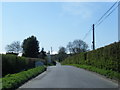 Lane at Llancadle village boundary